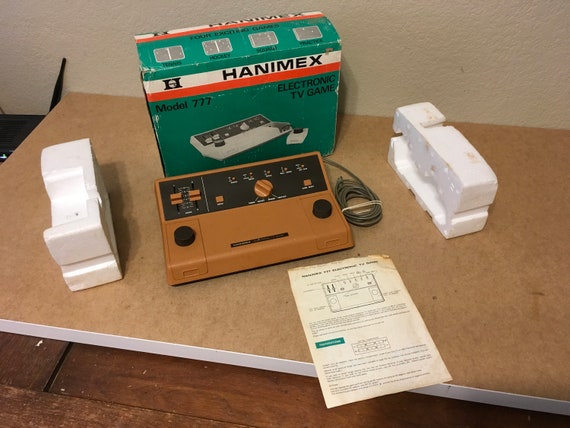 hanimex electronic tv game