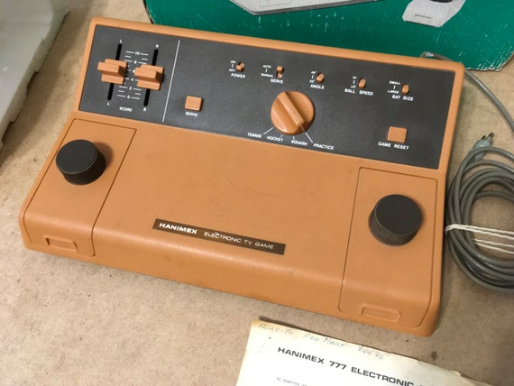 hanimex electronic tv game