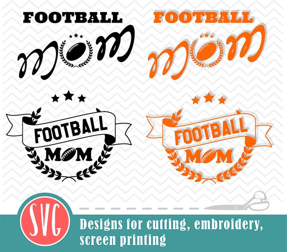 Football Mom Svg Sport Mom Svg Football Mom Cut File Svg Etsy