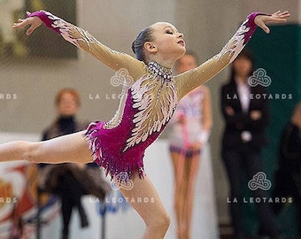 Competition Rhythmic Gymnastics Leotard: Show Dance, Figure Skating Dress