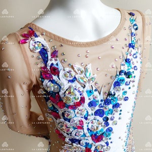 Competition Rhythmic Gymnastics Leotard, Roller skating dress, Show dance, Acrobatic Rock&#39;n&#39;Roll, Twirling, Figure skating dress - SOLD