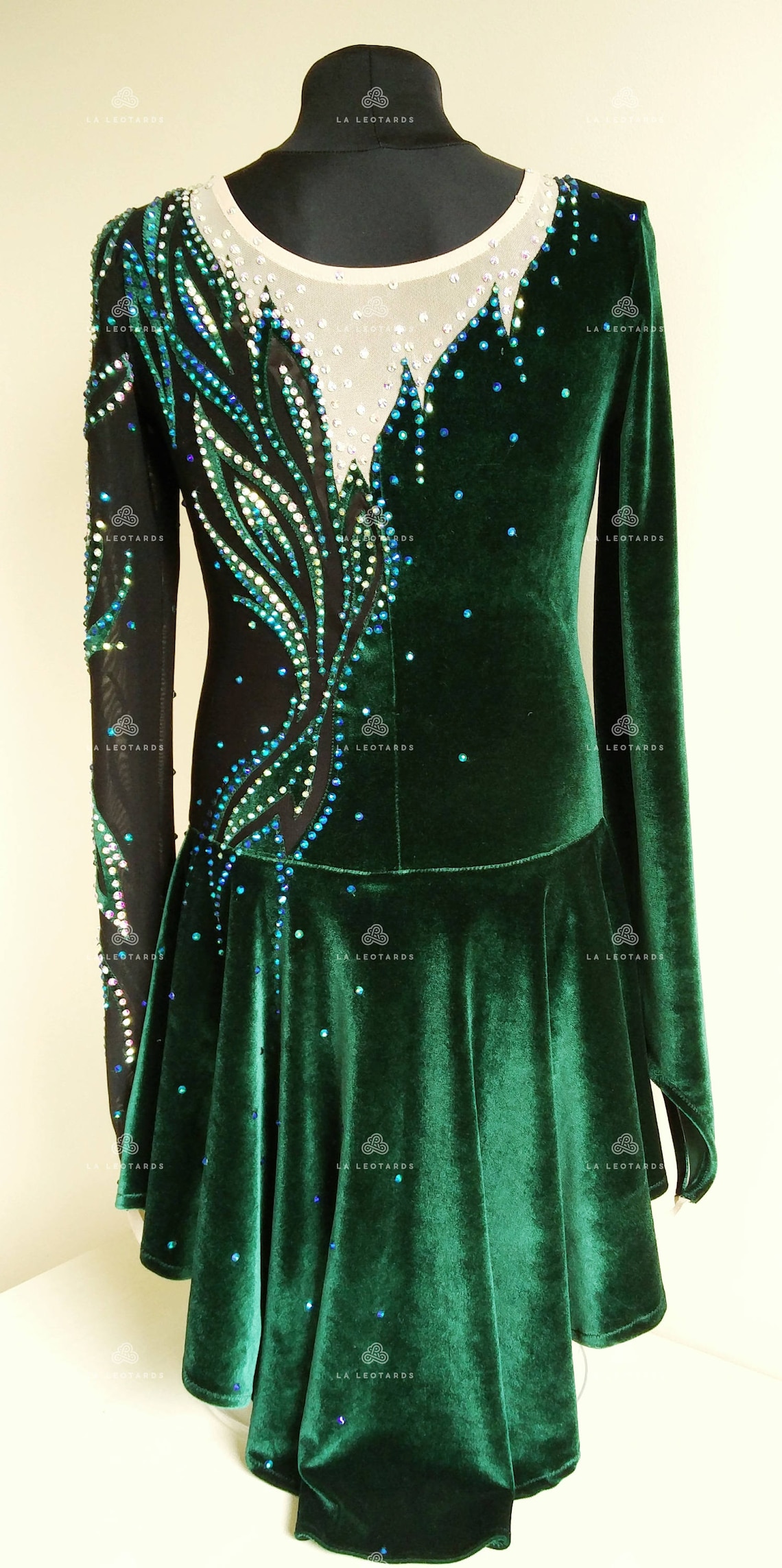 Figure Skate Dress, Roller Skate Dress, Show Dance, Acrobatic Rock'n