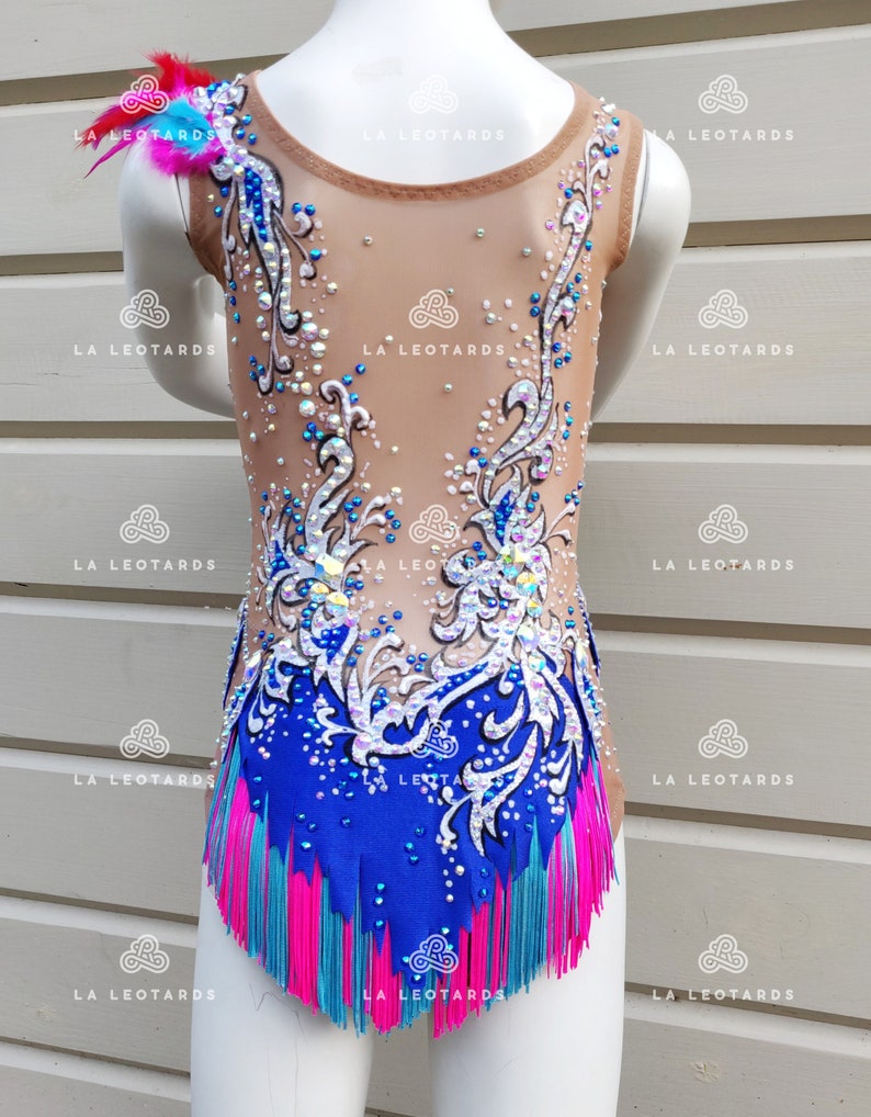 Competition Rhythmic Gymnastics Leotard Roller Skating Dress - Etsy