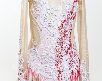 Rhythmic Gymnastics Leotard: Show Dance Figure Skating Dress