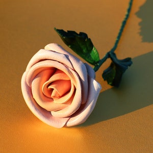 Leather Rose, single or full bouquet.