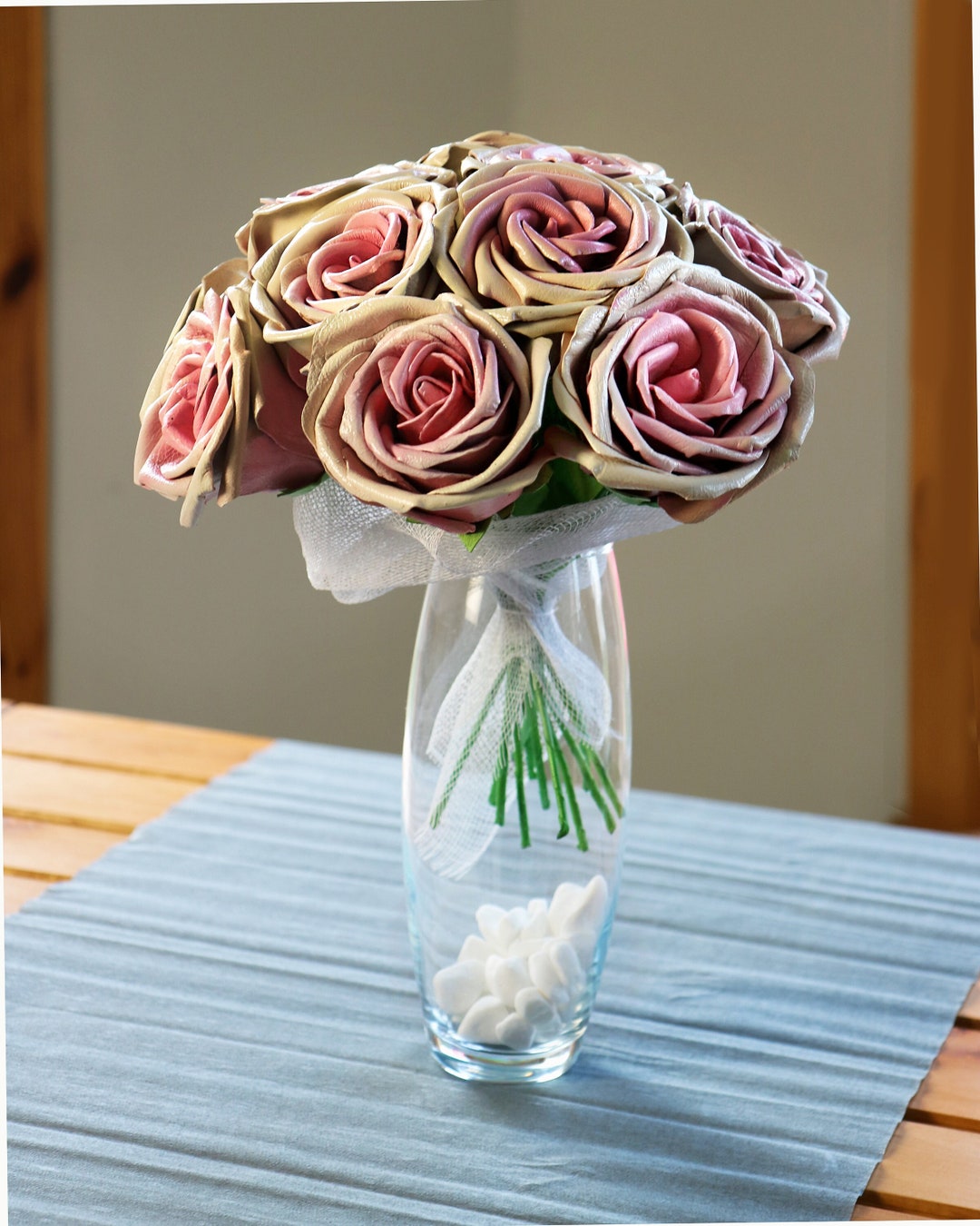 Giant Roses Bouquet or Single Customizable Made by Oksana Etsy