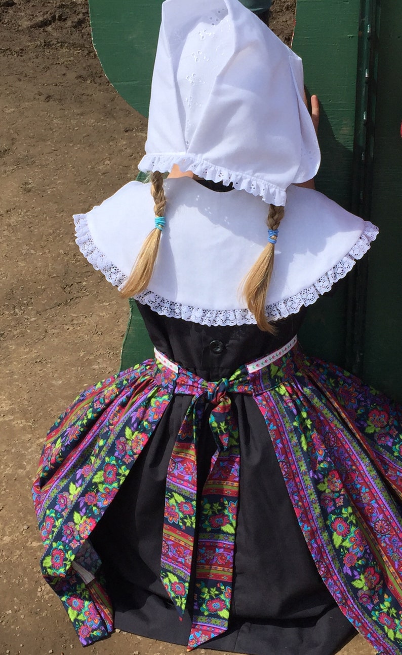 Dutch Costume for Girls Middelburg Costume Etsy