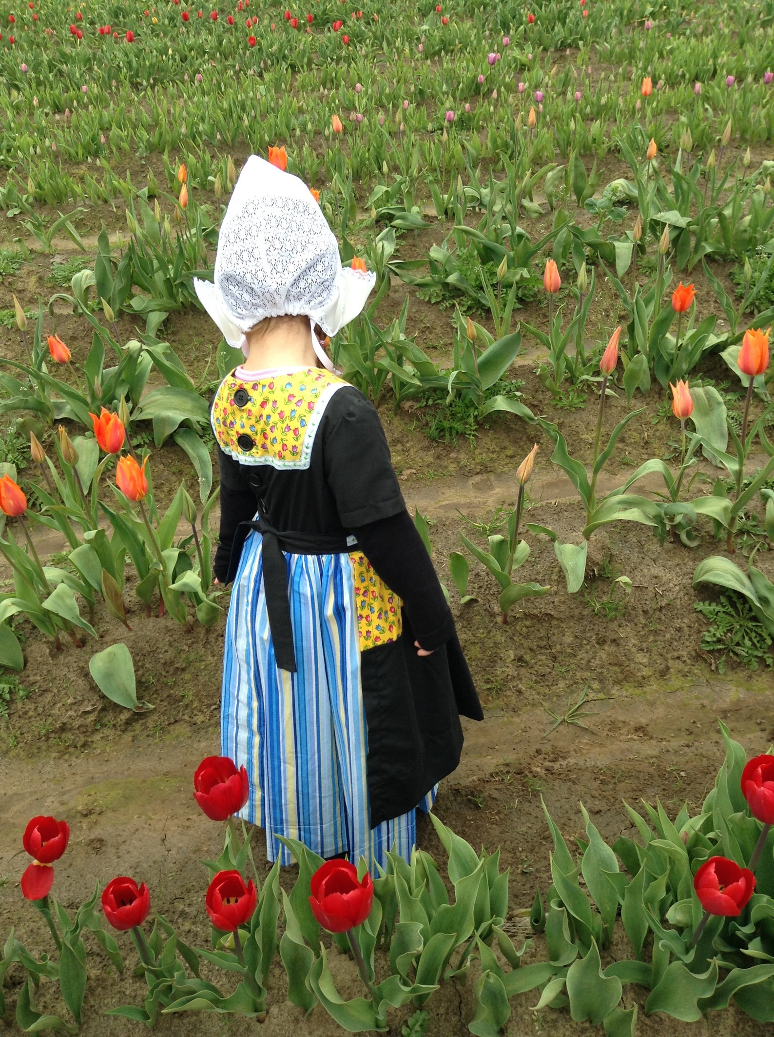 Dutch Costume for Girls Volendam Costume - Etsy UK