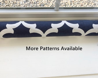 Navy Blue Door Draft Stopper COVER. Door Snake COVER. Door Draft Guard. Door Draft Blocker. Window Draft Stopper. Door Draft Stopper