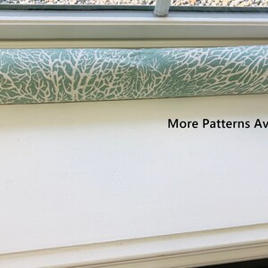 Door Draft Stopper COVER. Breeze Blocker Door Snake. Door Draft Guard. Door Draft Blocker. Window Draft Stopper. Door Draft Dodger. Spa blue