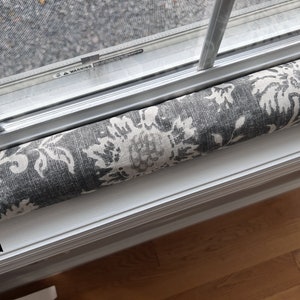 Farmhouse Door Draft Stopper COVER. Breeze Blocker Door Snake Door Draft Guard Window Draft Stopper Door Draft Dodger Gray Beige Draft Cover