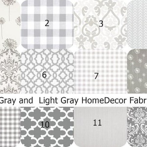 Farmhouse cafe curtain Valance Gray white Valances light Gray curtain. Bathroom cafe curtain Bedroom curtain Kitchen Valance