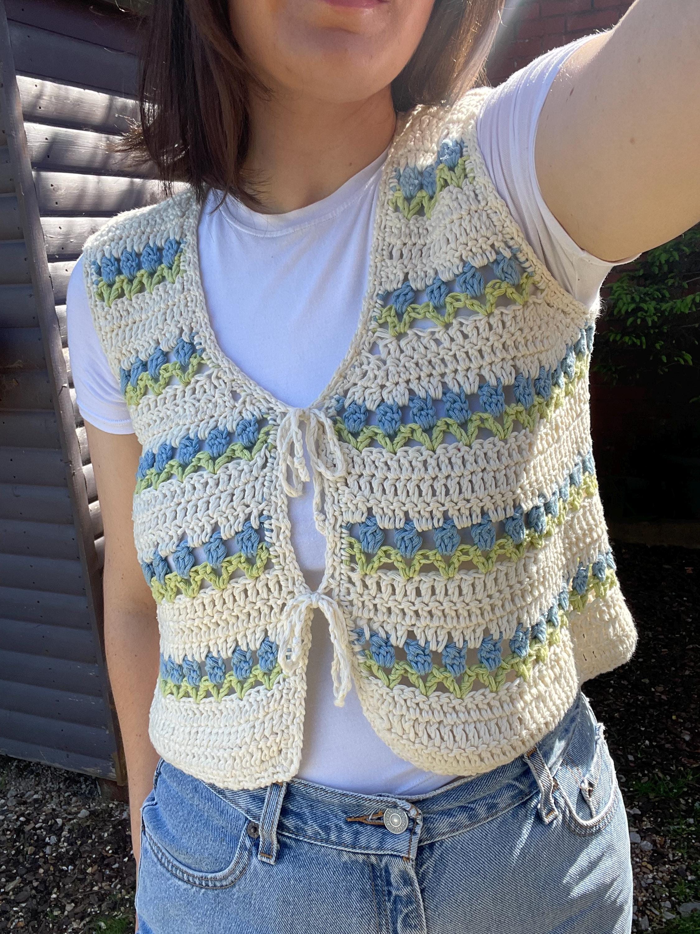 トップス kalinka crochet vest 2-4y kalinka crochet vest 2-4y キッズ服(100cm~) - トップス