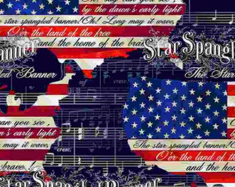 Patriotic Red White Blue Flag Stars Stripes Old Glory Americana