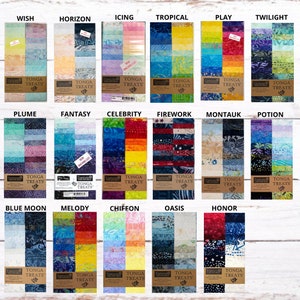 Tonga Treats Strips Junior/Junior Jelly Roll - 20, 2.5” x 42&quot; Strips per pack  - *Each Sold Separately*