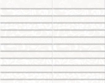 White Out 40 Karat Gems/Jelly Roll - 40, 2.5" x 42" Precut Fabric Strips