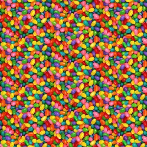 Spring Treats - Jelly Beans - Digital Print - Cotton Fabric