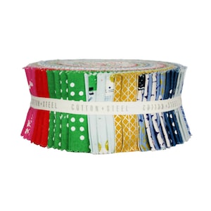 Limited Edition Winter 2.5&quot; Strips/Jelly Roll - 40, 2.5&quot; x 42&quot; Precut Fabric Strips