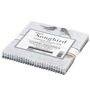 Wishwell - Songbird Complete Collection Charm Pack - 42, 5&quot; x 5&quot; Precut Fabric Squares