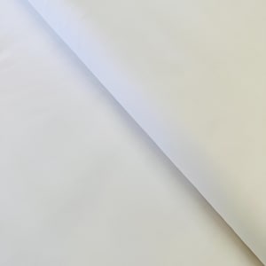 Kona Cotton White Fabric by Robert Kaufman - Color 1387 - 100% Cotton – 43″ Wide