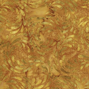 Sweet Georgia Peach - Water Batik Fabric - Cotton Fabric