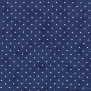 Essential Dots - Admiral Blue - Cotton Fabric