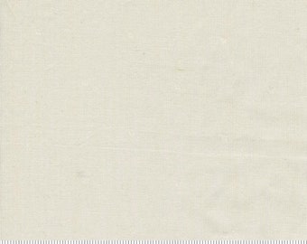 Vista Wovens Ecru Fabric by Jenelle Kent - Woven Cotton Fabric