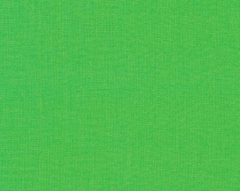 Tela de algodón Kona Leprechaun Green - color 411