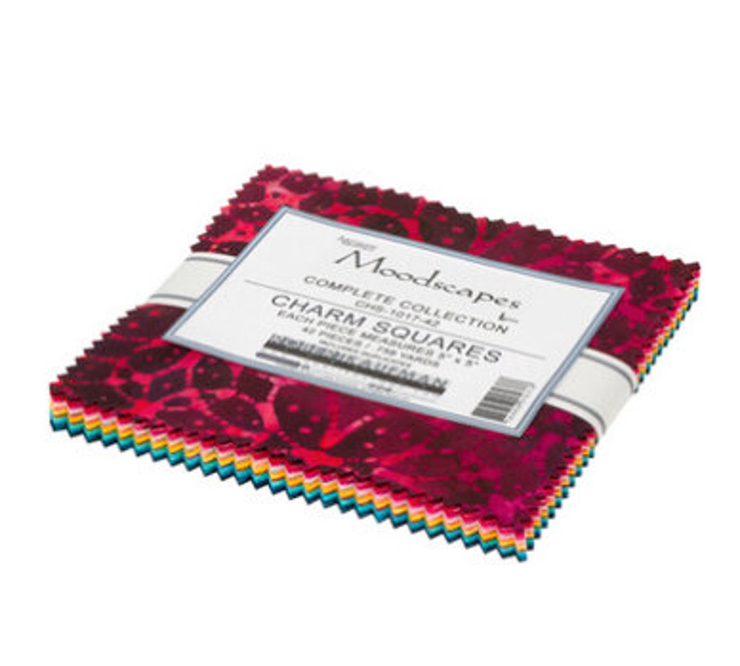 Robert Kaufman Artisan Batiks Moodscapes Charm Pack 42, 5 X 5 Precut ...