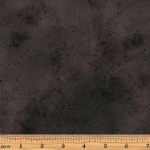 Textured Solids - New Hue Black - Cotton Fabric