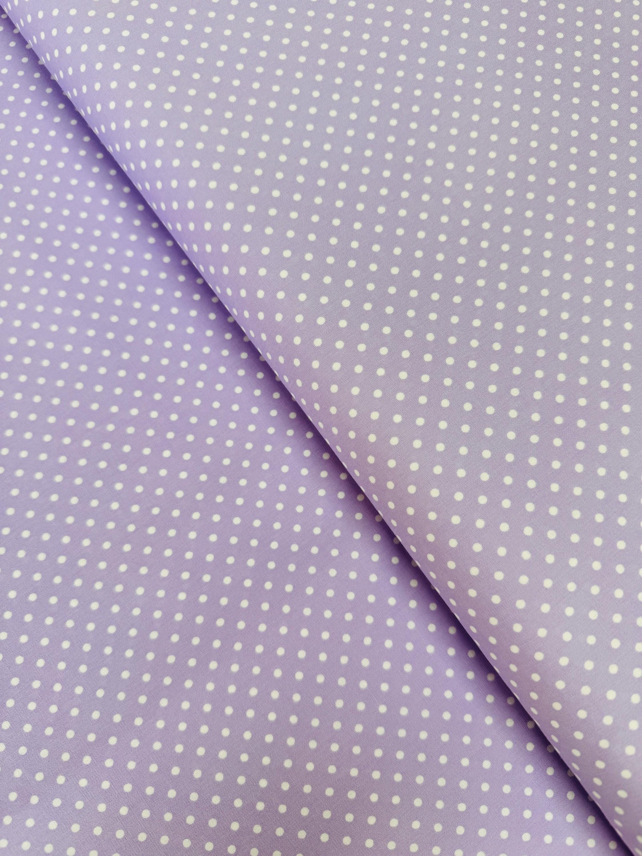 Sevenberry Petite Basics - Dots Lavender Fabric by Sevenberry - Cotton Fabric