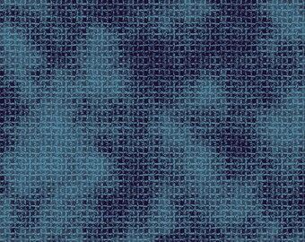 Midnight Garden - Weave Aquamarine Stoff von Jinny Beyer für Schüsseln | Ton in Ton Mischer Baumwolle