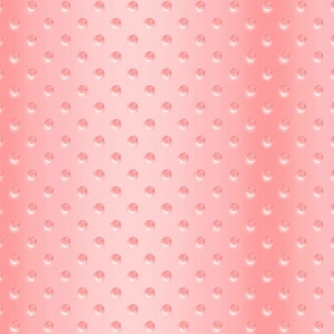 Pink Champagne Hobnail Cotton Fabric - Metallic Gold Accents