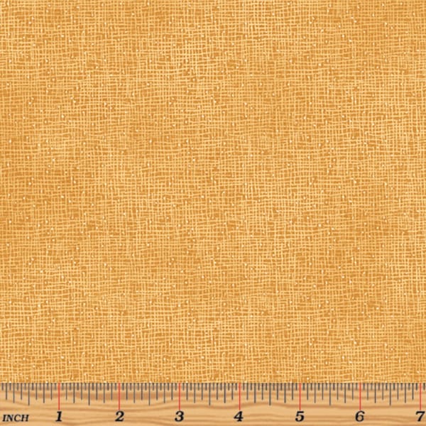 Benartex - Crafty Cats - Burlap Texture Light Gold - Cotton Fabric