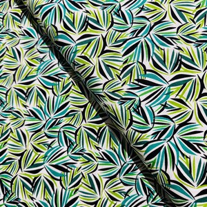 Rio - Leaves Fabric by Jane Dixon - Cotton Fabric