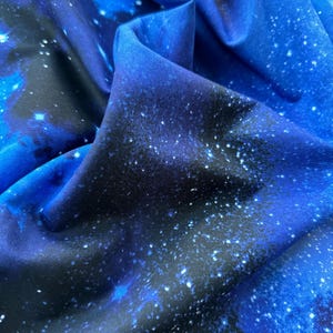 Aurora Galaxy Fabric - Cotton Fabric