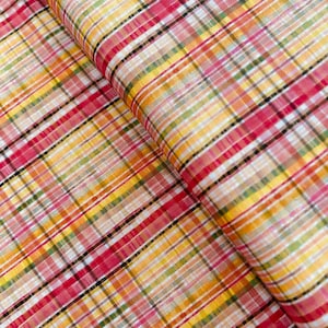 Falling For You - Fall Plaid - Cotton Fabric