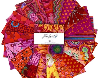 Kaffe Fassett Collective Fabric Squares: Vineyard Classics Plus Charm Pack