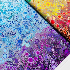 Effervescence – Adventure Digital Print Fabric by Amelia Caruso for Robert Kaufman - Digital Print - Cotton Fabric
