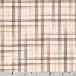 Sevenberry Classic Plaids - Petite Plaid Tan - Cotton Fabric