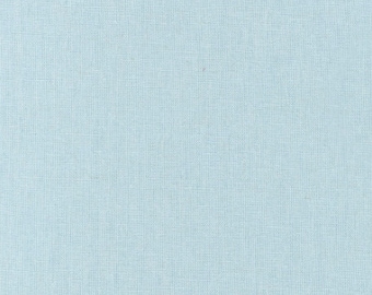 Robert Kaufman - Essex Light Blue - LINEN + COTTON Blend Fabric