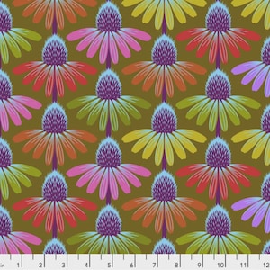 Love Always - Echinacea Glow - Autumn Fabric by Anna Maria Horner - Cotton Fabric