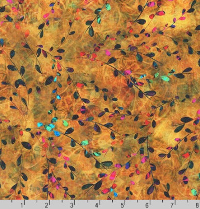 Robert Kaufman Venice Foliage Cotton Fabrics by Christiane Etsy