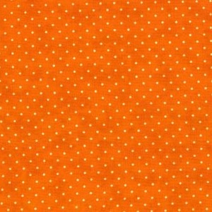 Essential Dots - Orange - Cotton Fabric