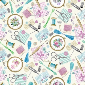 Sewing Studio - Sewing Accessories Fabric - Cotton Fabric