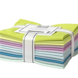 Elizabeth Hartman Palette Picks - Abstract Coordinates Fat Quarter Bundle - 12 Fat Quarters - 18&quot; x 21&quot; each FQ