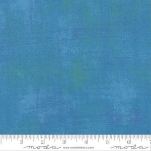 Grunge Basics – Turquoise Fabric by Moda | 100% Cotton Quilting Fabric | 30150 298 by BasicGrey