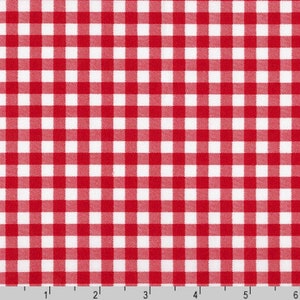 Sevenberry Petite Basics - Tessuto scozzese scarlatto di Sevenberry - Tessuto di cotone