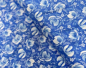 Bequest - Tapestry Blueberry Scone Fabric by Briar Hill Designs - Cotton Fabric
