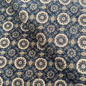 Boro patchwork print Sevenberry Japanese cotton fabric 88500